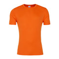 Orange Crush - Front - AWDis Just Cool Mens Smooth Short Sleeve T-Shirt