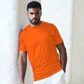 Orange Crush - Back - AWDis Just Cool Mens Smooth Short Sleeve T-Shirt