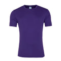 Purple - Front - AWDis Just Cool Mens Smooth Short Sleeve T-Shirt