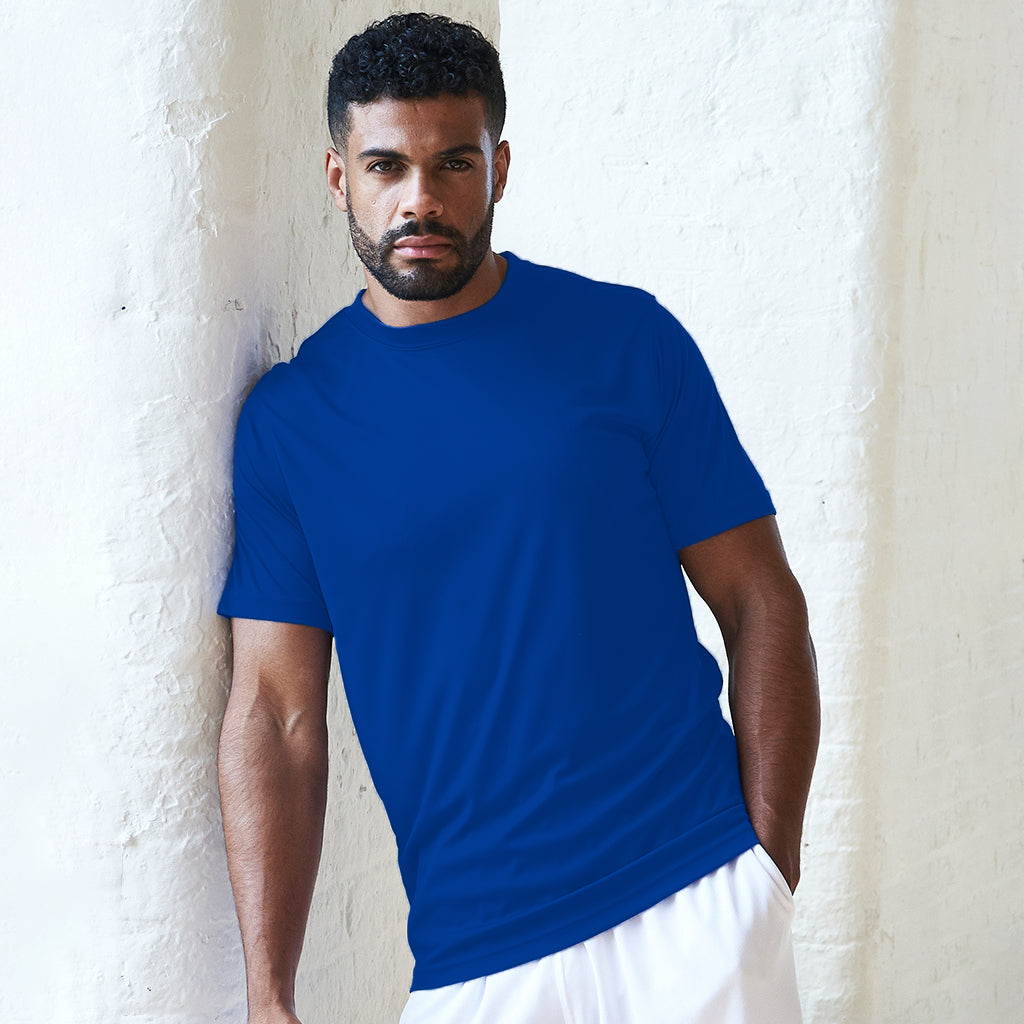 Royal Blue - Back - AWDis Just Cool Mens Smooth Short Sleeve T-Shirt