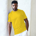 Sun Yellow - Back - AWDis Just Cool Mens Smooth Short Sleeve T-Shirt