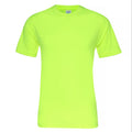 Electric Yellow - Front - AWDis Just Cool Mens Smooth Short Sleeve T-Shirt