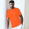 Electric Orange - Back - AWDis Just Cool Mens Smooth Short Sleeve T-Shirt