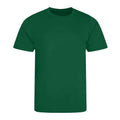 Bottle Green - Front - AWDis Just Cool Mens Smooth Short Sleeve T-Shirt