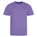 Digital Lavender - Front - AWDis Just Cool Mens Smooth Short Sleeve T-Shirt