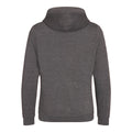 Charcoal - Back - AWDis Hoods Mens Cross Neck Hoodie