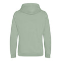 Dusty Green - Back - AWDis Hoods Mens Cross Neck Hoodie