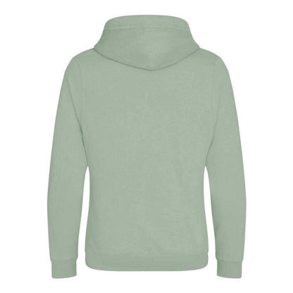 Dusty Green - Back - AWDis Hoods Mens Cross Neck Hoodie