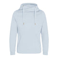 Sky Blue - Front - AWDis Hoods Mens Cross Neck Hoodie