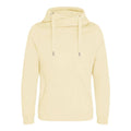 Vanilla - Front - AWDis Hoods Mens Cross Neck Hoodie