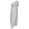 Heather Grey Heather - Side - AWDis Hoods Mens Cross Neck Hoodie