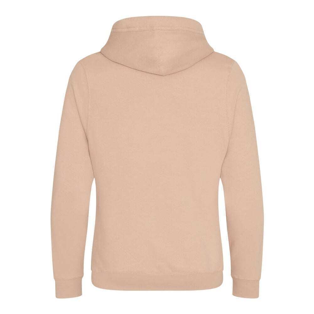 Nude - Back - AWDis Hoods Mens Cross Neck Hoodie