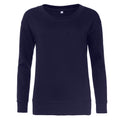 Oxford Navy - Front - AWDis Hoods Womens-Ladies Girlie Fashion Sweatshirt