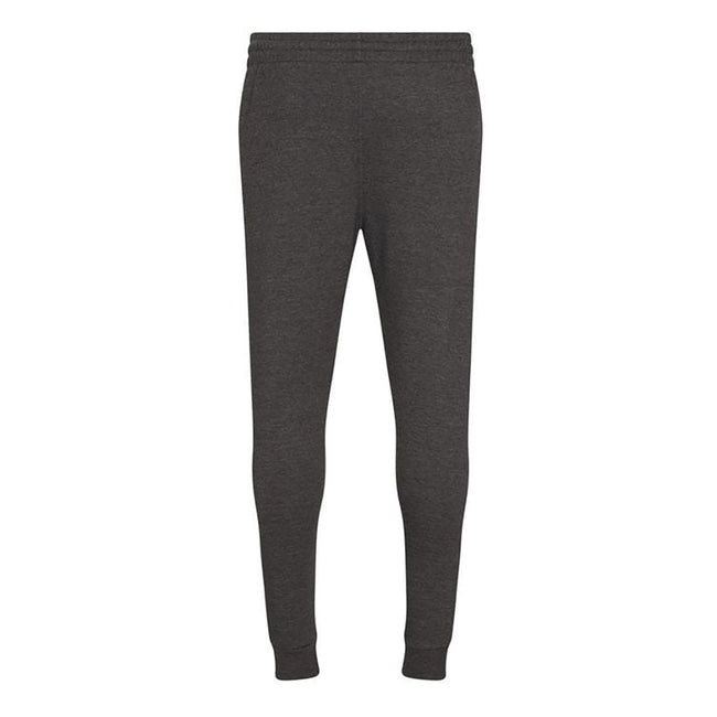 Charcoal - Side - AWDis Hoods Mens Tapered Track Pants
