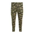 Green Camo - Front - AWDis Hoods Mens Tapered Track Pants