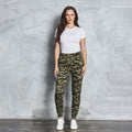 Green Camo - Back - AWDis Hoods Mens Tapered Track Pants