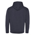 Washed New French Navy - Back - AWDis Hoods Adults Unisex Washed Look Hoodie