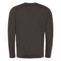 Washed Charcoal - Back - AWDis Hoods Mens Long Sleeve Washed Look Sweatshirt