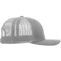 Maroon - Back - Yupoong Flexfit Retro Snapback Trucker Cap