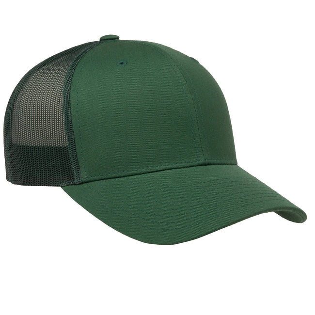 Evergreen - Side - Yupoong Flexfit Retro Snapback Trucker Cap