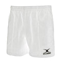 White - Front - Gilbert Rugby Mens Kiwi Pro Rugby Shorts