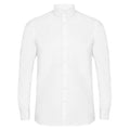 White - Front - Henbury Mens Modern Long Sleeved Oxford Shirt
