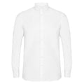 White - Front - Henbury Mens Modern Long Sleeved Oxford Shirt