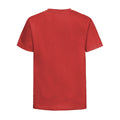 Classic Red - Back - Jerzees Schoolgear Childrens-Kids Slim Fit Cotton T-Shirt