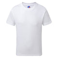 White - Front - Jerzees Schoolgear Childrens-Kids Slim Fit Cotton T-Shirt