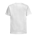 White - Back - Jerzees Schoolgear Childrens-Kids Slim Fit Cotton T-Shirt