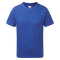 Bright Royal - Front - Jerzees Schoolgear Childrens-Kids Slim Fit Cotton T-Shirt