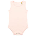 Pale Pink - Front - Larkwood Unisex Baby Cotton Bodysuit Vest