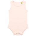 Pale Pink - Front - Larkwood Unisex Baby Cotton Bodysuit Vest
