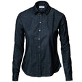 Indigo Blue - Front - Nimbus Womens-Ladies Torrance Casual Denim Shirt