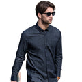 Indigo Blue - Back - Nimbus Mens Torrance Casual Denim Shirt