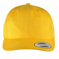 Chrome Yellow - Side - Nutshell Adults Unisex LA Cotton Baseball Cap