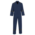 Navy - Front - Portwest Mens Bizweld Iona Work Overall-Coverall