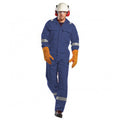 Navy - Back - Portwest Mens Bizweld Iona Work Overall-Coverall