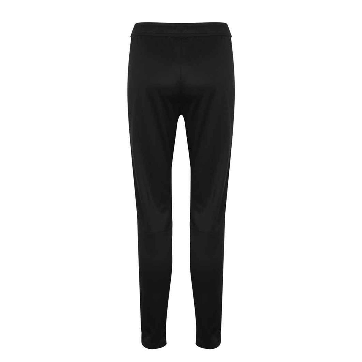 Black - Back - Tombo Womens-Ladies Slim Leg Jogging Bottoms