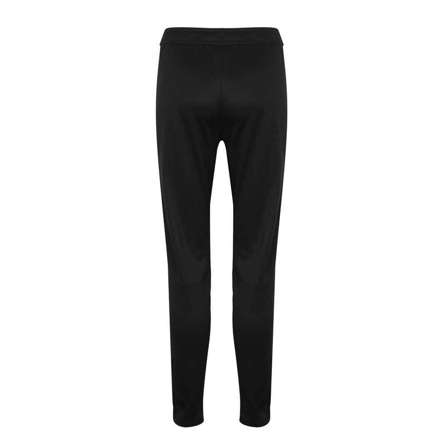 Black - Back - Tombo Womens-Ladies Slim Leg Jogging Bottoms