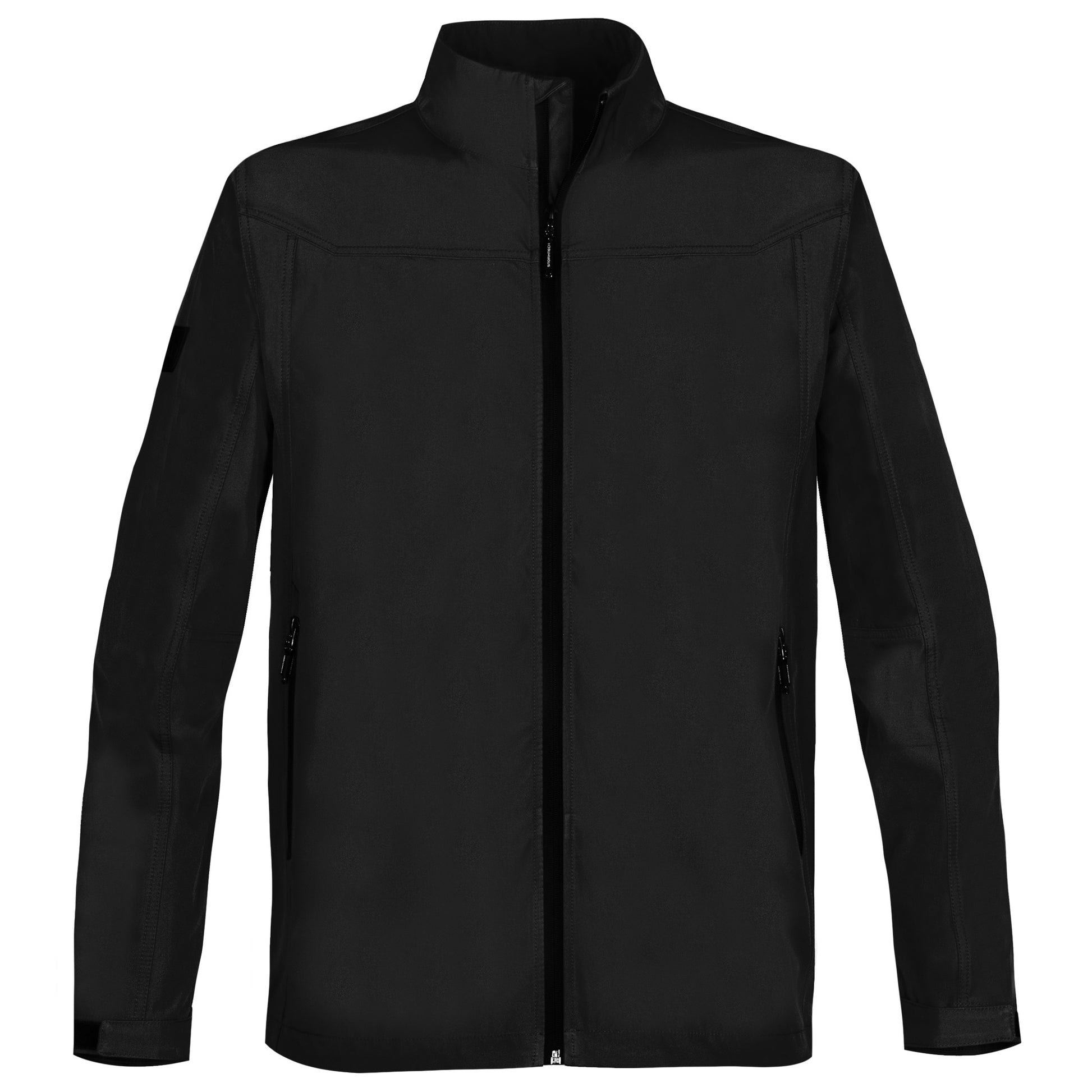 Black - Side - Stormtech Mens Endurance Softshell Jacket