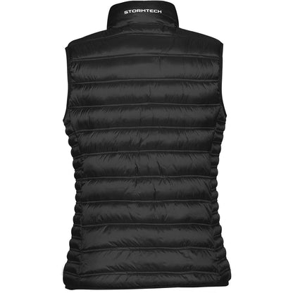 Black - Back - Stormtech Womens-Ladies Basecamp Thermal Quilted Gilet