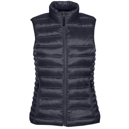 Navy - Front - Stormtech Womens-Ladies Basecamp Thermal Quilted Gilet