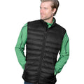 Black - Lifestyle - Stormtech Mens Basecamp Thermal Quilted Gilet