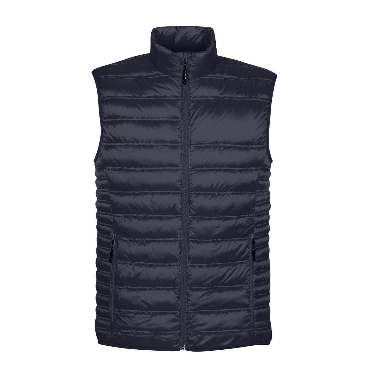 Navy - Front - Stormtech Mens Basecamp Thermal Quilted Gilet