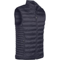 Navy - Side - Stormtech Mens Basecamp Thermal Quilted Gilet