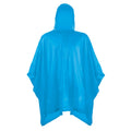 Sapphire - Front - Splashmacs Childrens-Kids Plastic Rain Poncho