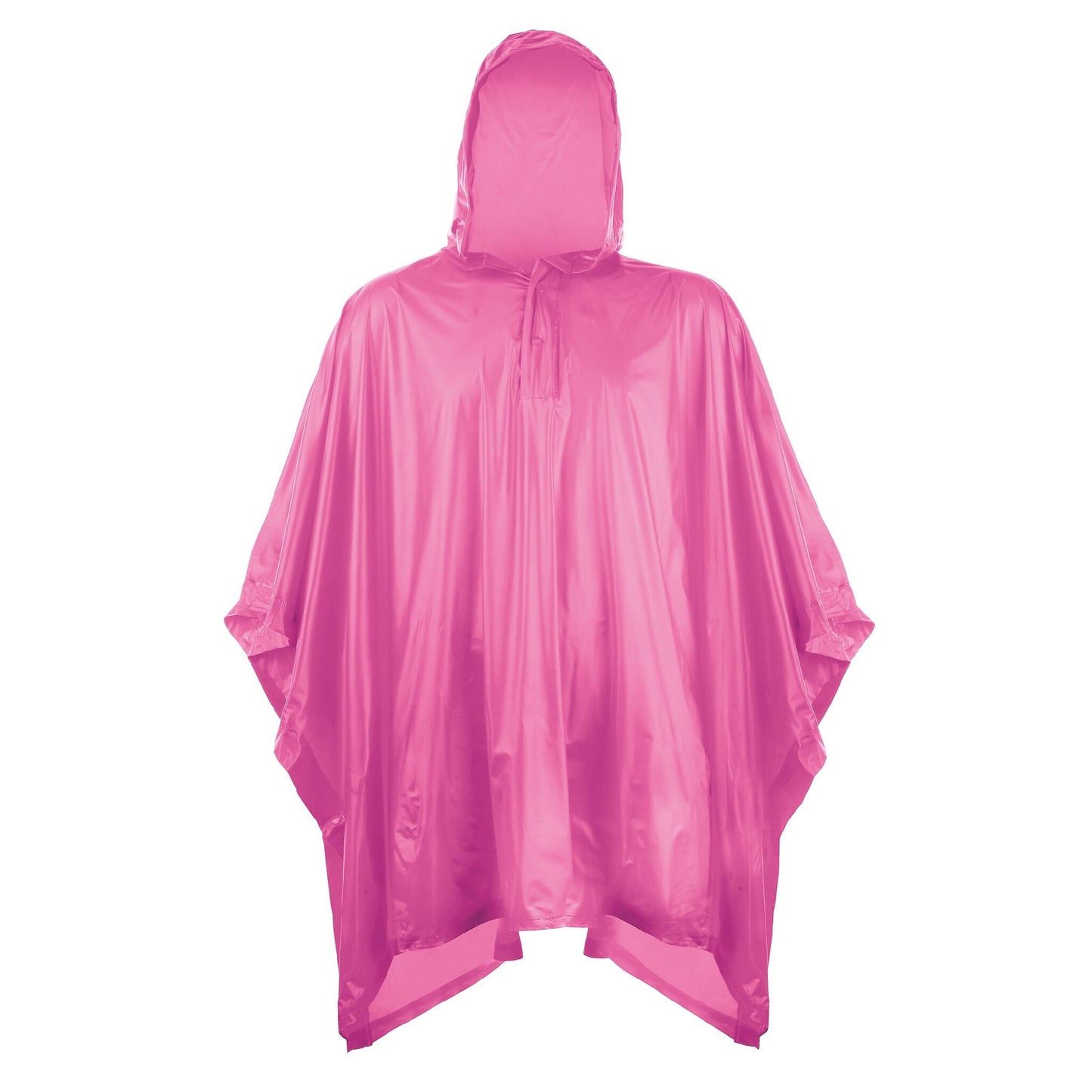 Fuchsia - Front - Splashmacs Childrens-Kids Plastic Rain Poncho