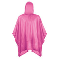 Fuchsia - Front - Splashmacs Childrens-Kids Plastic Rain Poncho