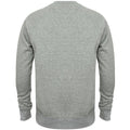 Heather Grey - Back - Skinni Fit Unisex Slim Fit Sweatshirt
